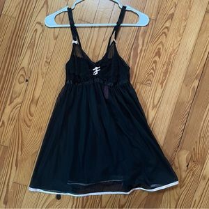 Betsey Johnson Sheer Lingerie Teddy